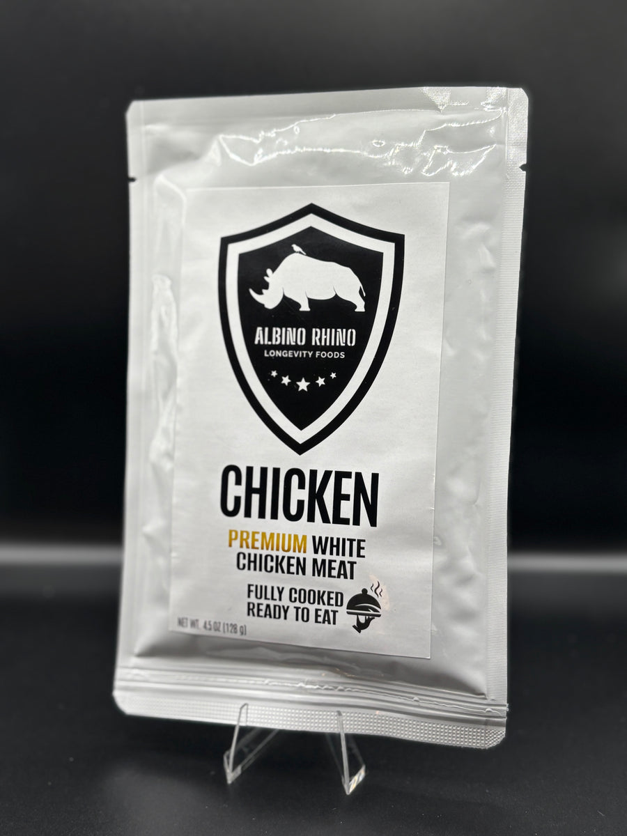 AR Premium White Chicken (4.5oz) – Albino Rhino Longevity Foods