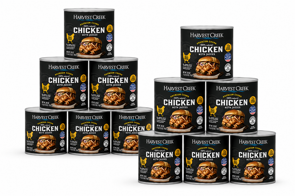 Premium Chunk Chicken with Juices, 28 OZ Can ALL NATURAL (12 Pack)