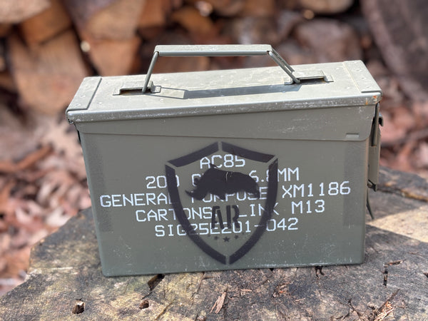 AR Premium White Chicken (4.5oz/ Case of 12) Ammo Can Included